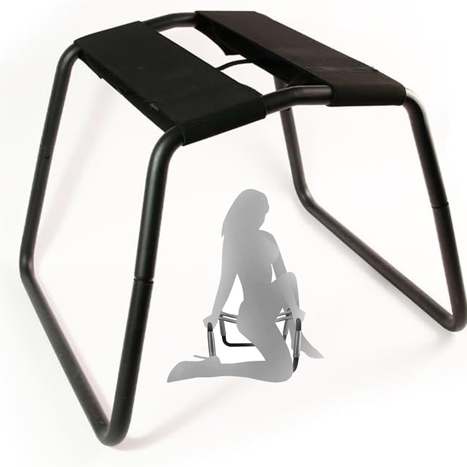 Chaise de Sexe Réglable avec Ressort – Meuble Érotique Multifonction pour Couples, Aide à la Position, Tabouret de Sexe Confortable et Résistant pour Femmes et Hommes