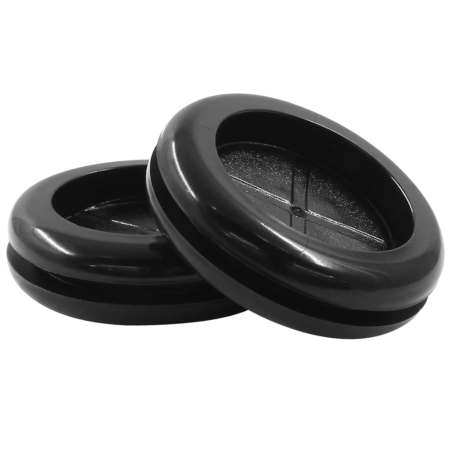 1-3/16" ID x 1-1/2" Drill Hole Rubber Grommets, 6Pcs