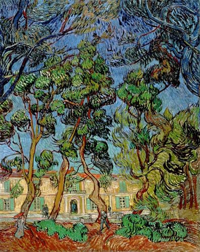 Toile Van Gogh pour la décoration murale d'un salon moderne chic