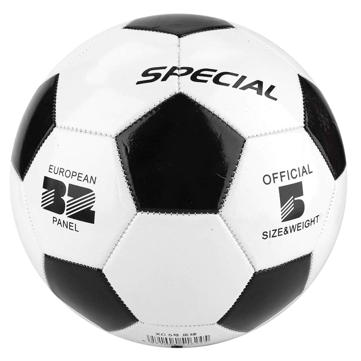 FOBHIYA® Faux Leather Wearproof PVC Football Soccer Goal Team Match Training Ball for Student Team Children Adult Match, Black & White (Size: 5 | Arsenal) (B08P5RZVRN) Amazon Price History, Amazon Price Tracker