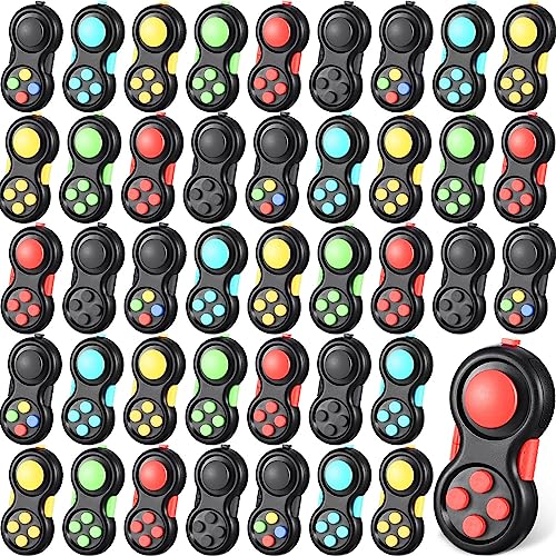 Junkin 42 Pieces Controller Bulk Party Favors Mini Fidget Control...
