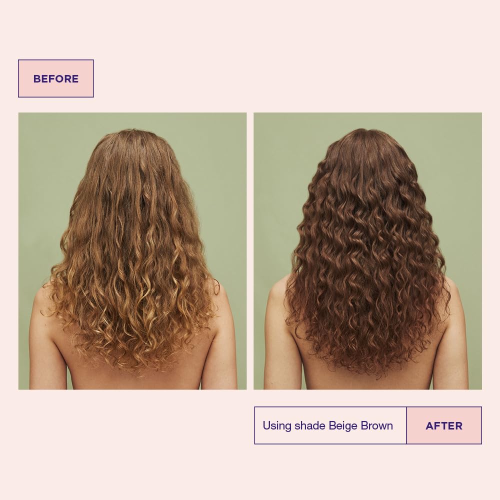 Maria Nila Haarkur mit Farbpigmenten für braunes Haar - Colour Refresh Beige Brown 7.23 natürliche Pflegemaske, Farbauffrischung Beige Braun semi permanent, vegan, sulfat- und parabenfrei, 300ml