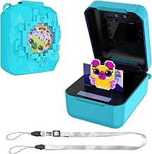 Oziral Silicone Case for Bitzee Magicals Interactive Toy Anti-fall with Carrying Straps for Bitzees Magicals Pet Interactive Animal Silicone Cases for Bitzees Waterproof Green