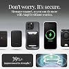 Spigen Apple iPhone 16 Pro Max ile Uyumlu ince MagSafe Kılıf Ultra Hybrid Sararmaya Dayanıklı DuraClear™ Hava Kanalı Teknolojisi™ Askeri Sınıf Koruma MagFit Classic Black Tasarım Kapak - ACS08383