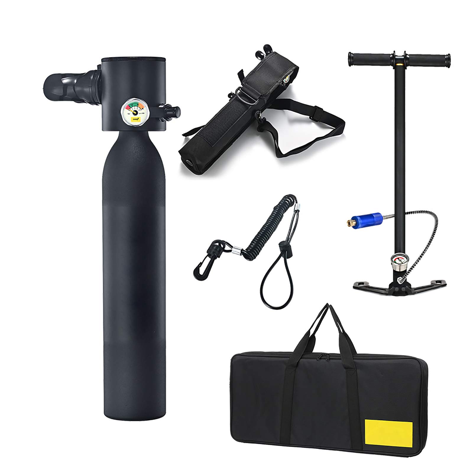 Buy Mini Scuba Tank Refillable With Hand Pump Kit for Diving 510