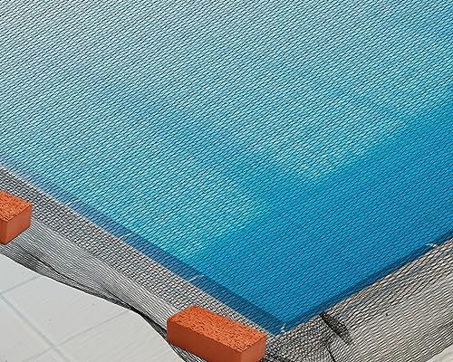Therwen THERWEN-POOL-1239 Leaf Net Cover Inground Pool Cover Rectangle Swimming Pool Cover Mesh Pool Cover thumb #4