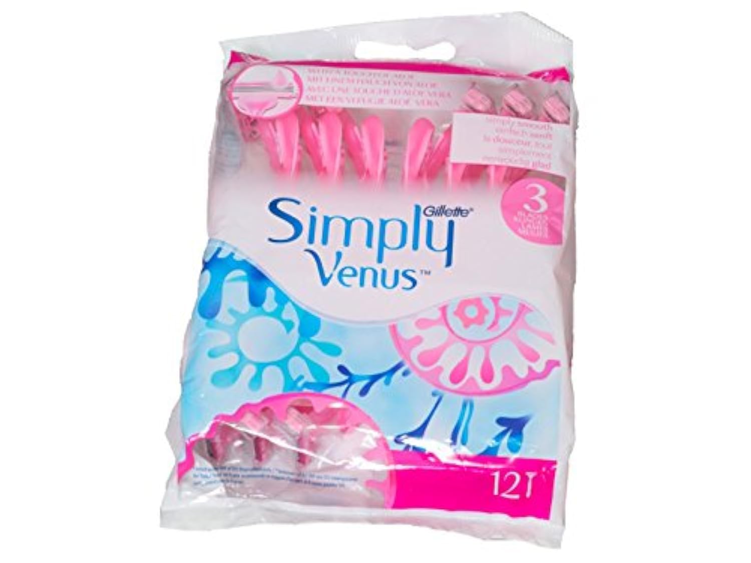 Gillette Simply Venus 12pcs Optical Way Grass Modeler