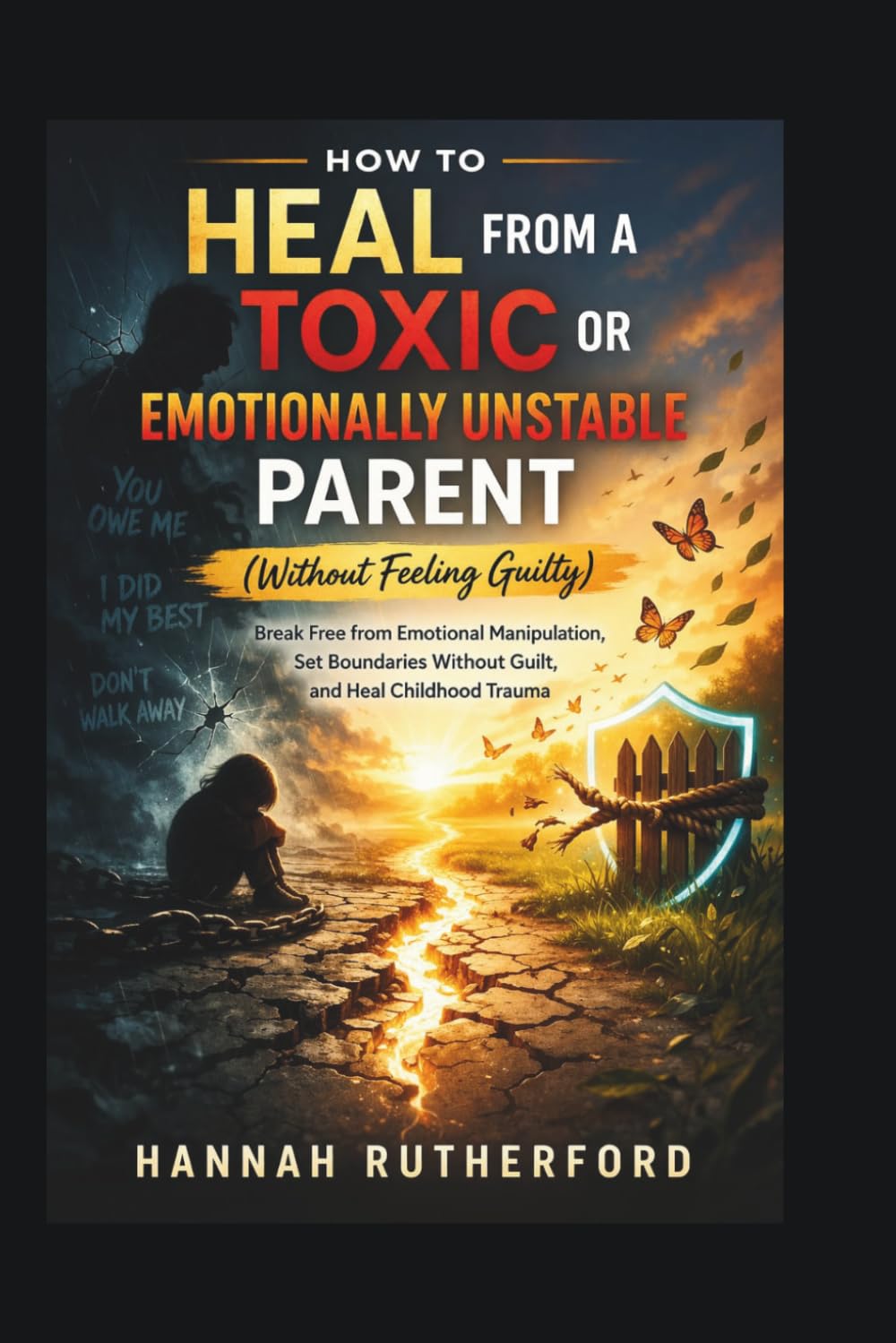 HOW TO HEAL FROM A TOXIC OR EMOTIONALLY UNSTABLE PARENT (Without Feeling Guilty): Break Free from Emotional Manipulation, Set Boundaries Without Guilt, and Heal Childhood Trauma
