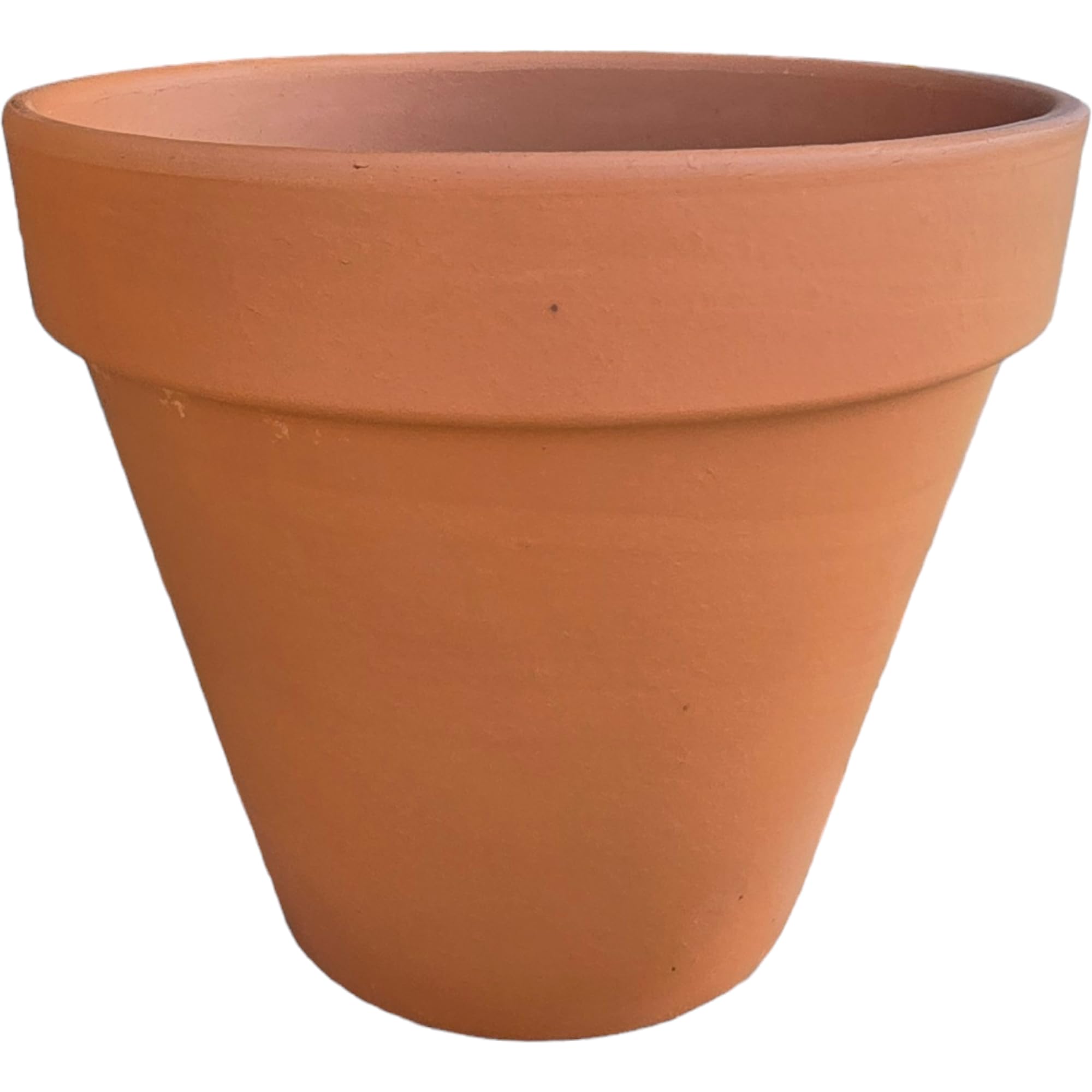 FRANCACOR Maceta Barro Terracota Natural Jardin Interior Exterior Calidad (35 X 30 CMS)