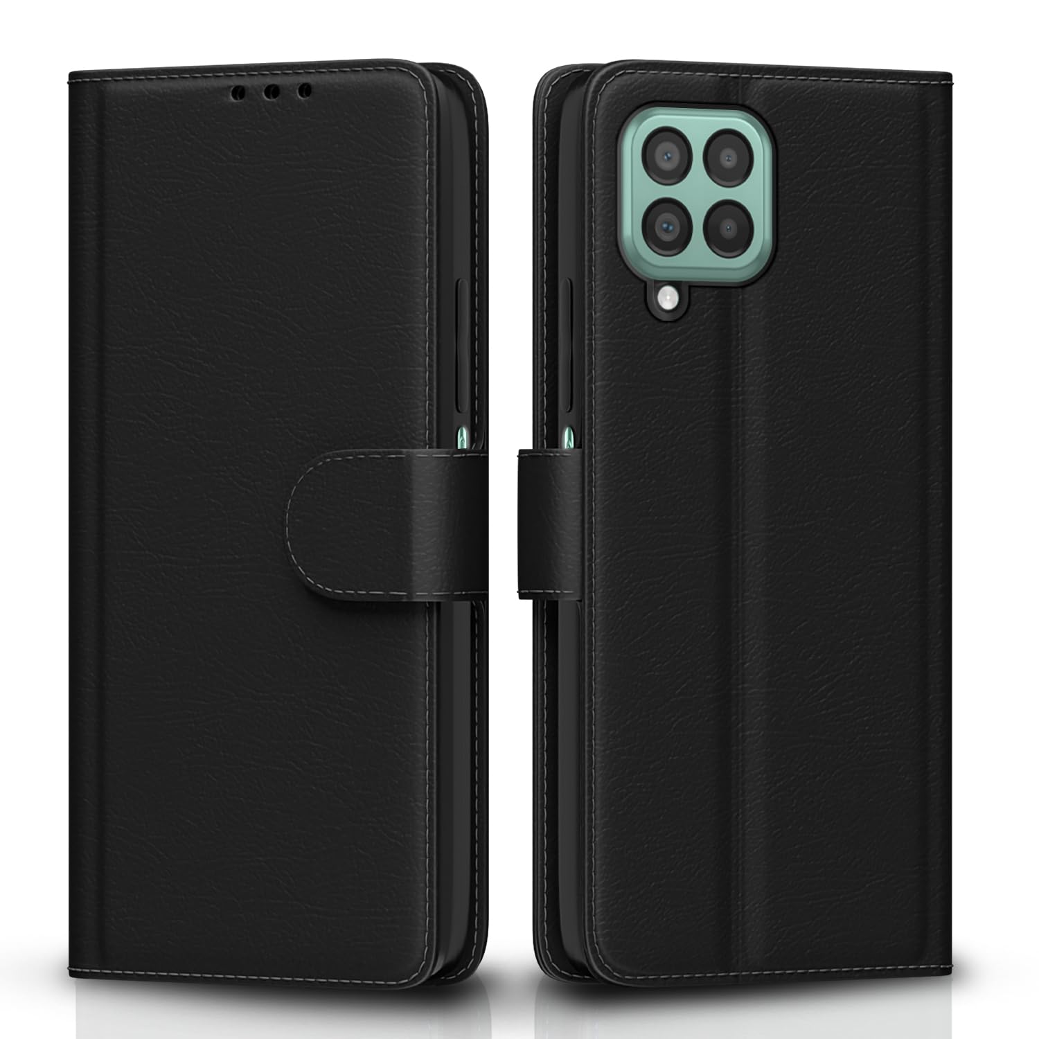 Samsung Galaxy M33 5G Flip Cover - Leather & Protection -10 Samsung Galaxy M33 5G Flip Cover - Leather & Protection -10