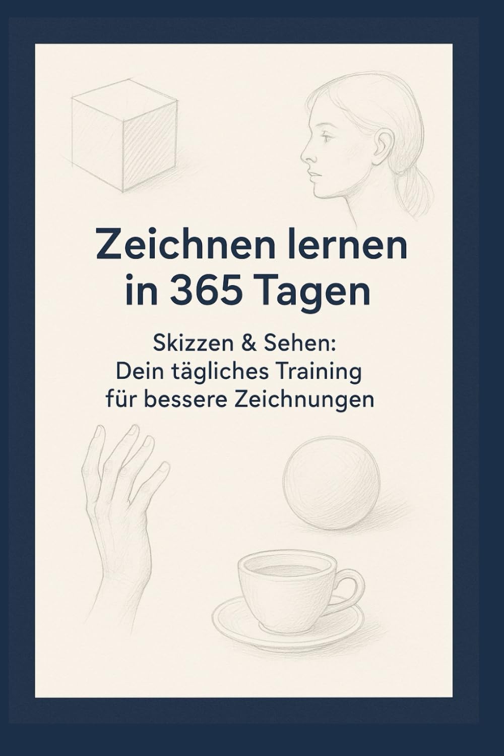 Zeichnen lernen in 365 Tagen: Skizzen & Sehen: Dein tägliches Training für bessere Zeichnungen