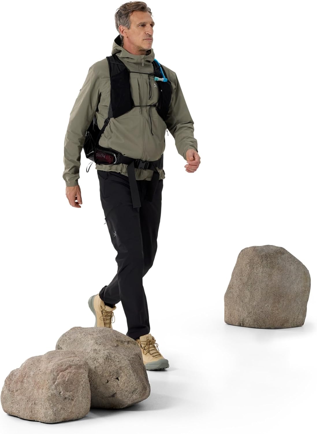Arc'teryx Gamma Hoody Men's | Lightweight Insulated Softshell All-Weather Jacket for Men with Helmet-Compatible Hood