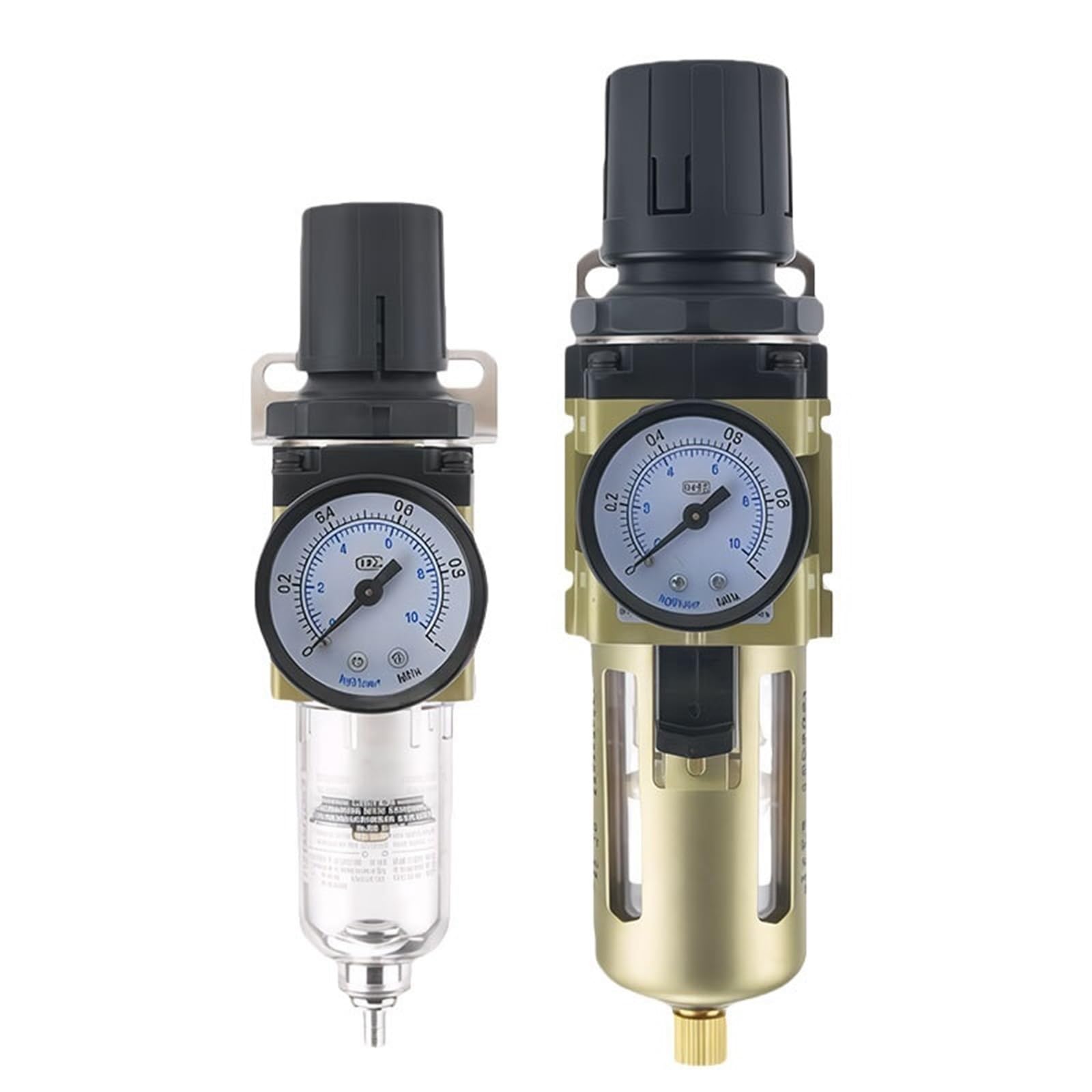 Jwvialel Aw3000-03 Aw2000-02/ Pneumatic Compressor Air Filter Regulator Source Treatment Unit 1Pcs(,Fiber Filter)