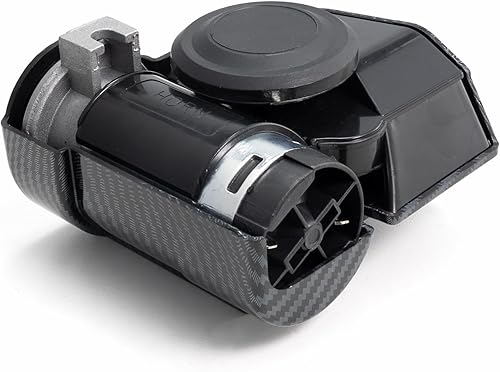 Miniatura 7 de FARBIN Bocinas de tren para motocicleta, automóvil, camión, bocina de aire con cubierta de bocina para motocicleta, 12 V, bocina de automóvil de 150