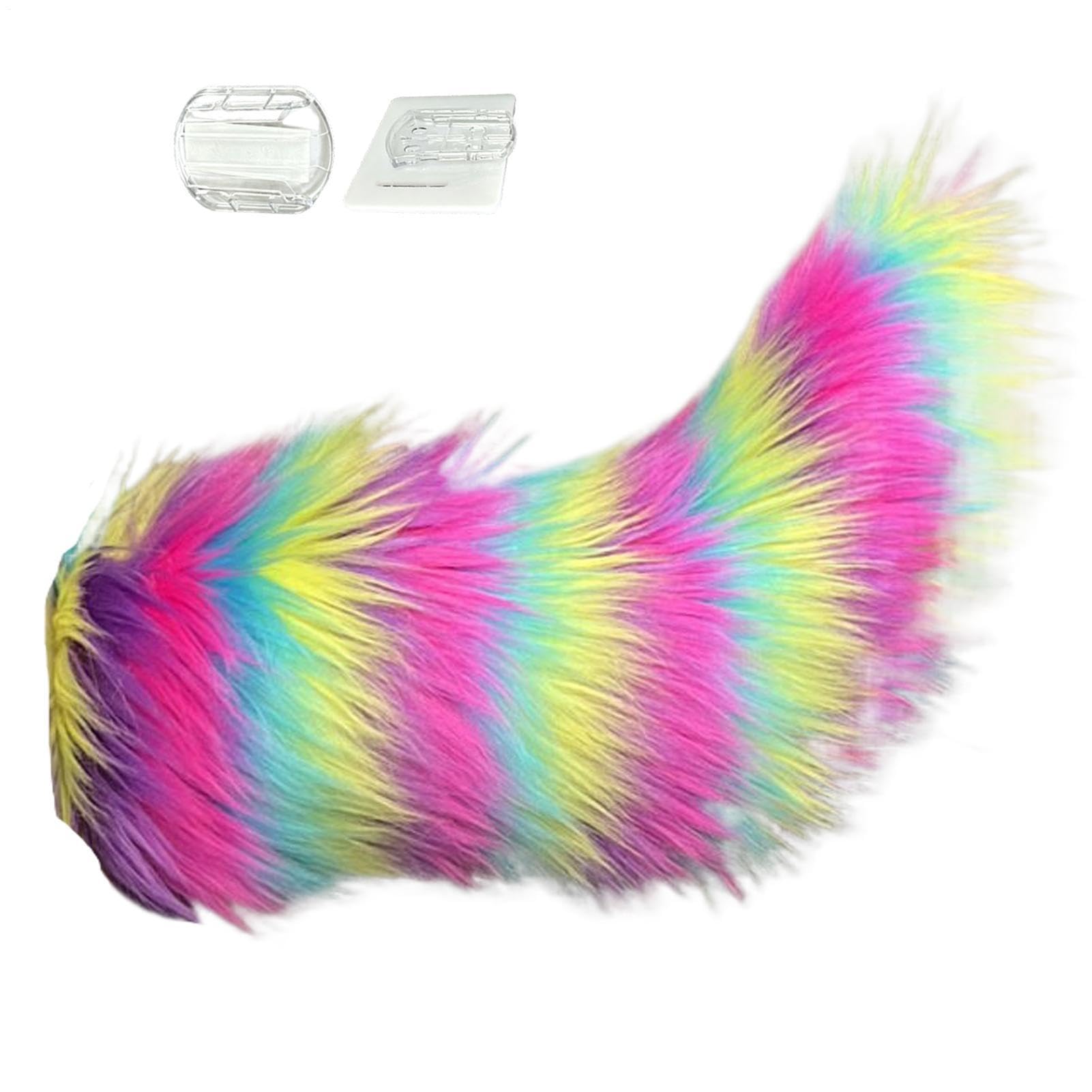 Accesorio de rendimiento para fiestas con cola animada de cosplay furry 8