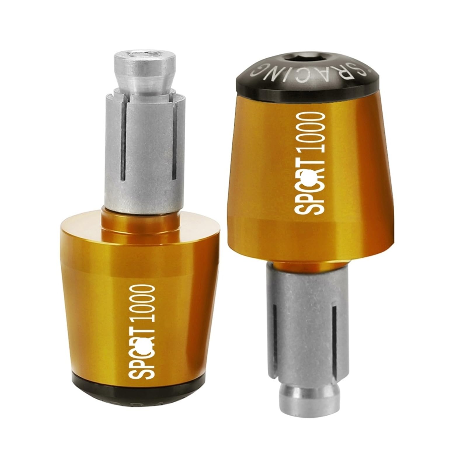 Per Du&cati SPORT1000 SPORT 1000 2006-2007 2008 2009 2010 Moto 7/8'' Manopole Manubrio Terminali Tappi Contrappeso Manubrio Contrappesi Manubrios