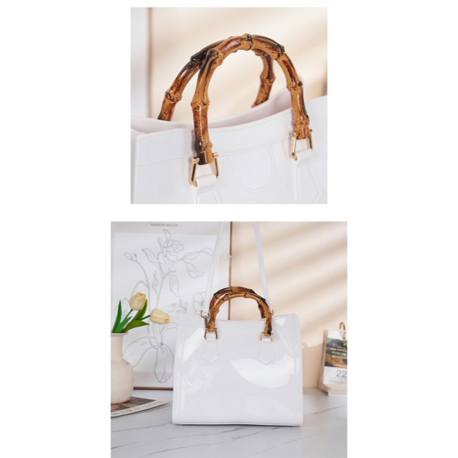 Handtasche Damen Frauenmodische Messenger-Tasche Im Freien Urlaub Tasche Für Frauen Handtasche Jelly Bag Mode All-Match-Abendtasche-rosa