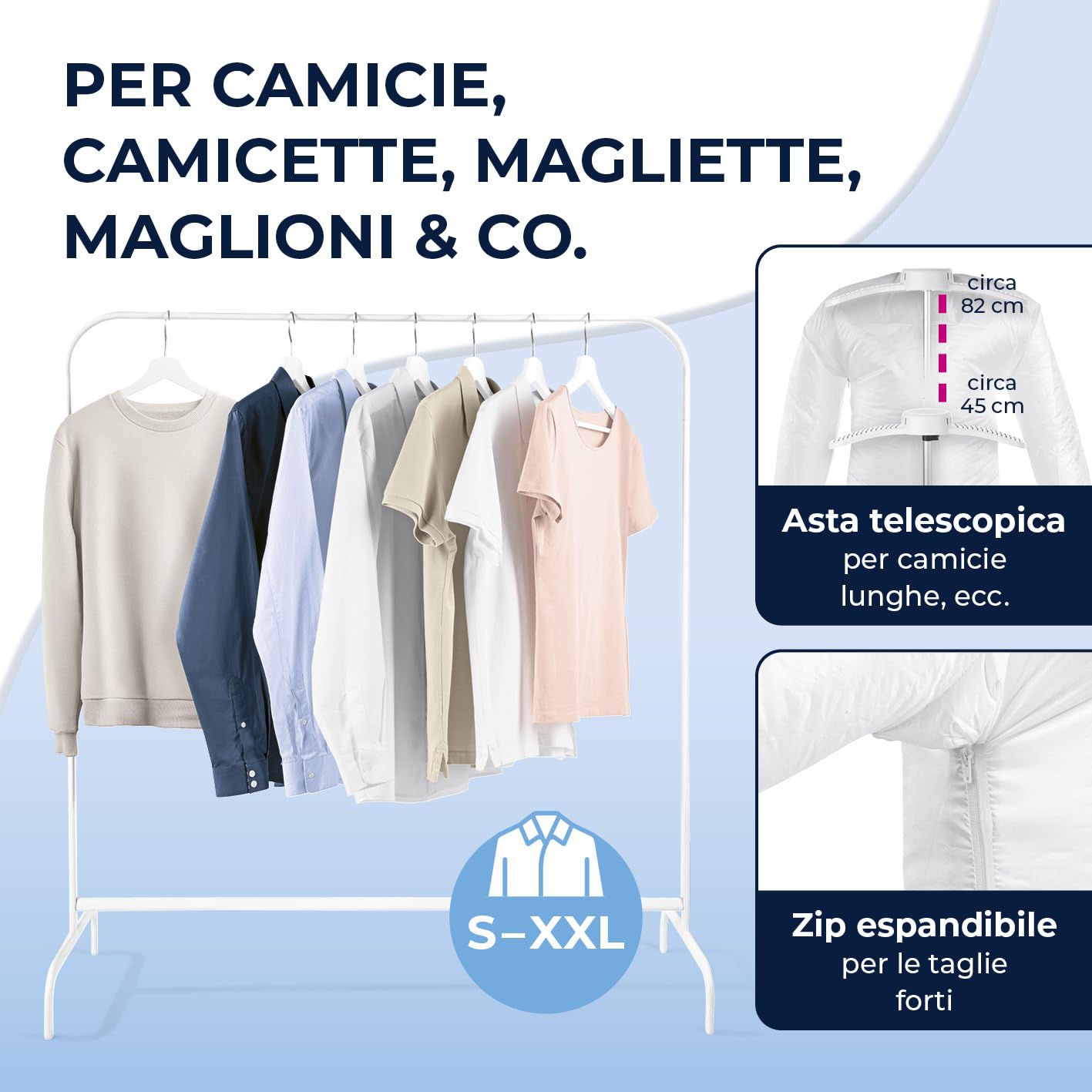 CLEANmaxx Stiratrice Automatica Camicie - Dispositivo Compatto Per Stiratura Senza Fatica - Foto 4