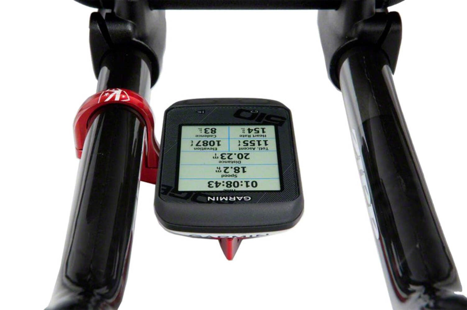 K-Edge TT - Soporte para Manillar de Bicicleta para Garmin Edge Negro Negro Talla:Talla única