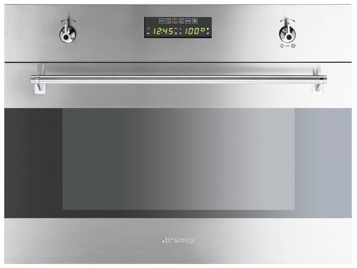 Smeg s45vx2 Backofen – Öfen (klein, integriertem, Elektro, Edelstahl, Knöpfe, oben vor)