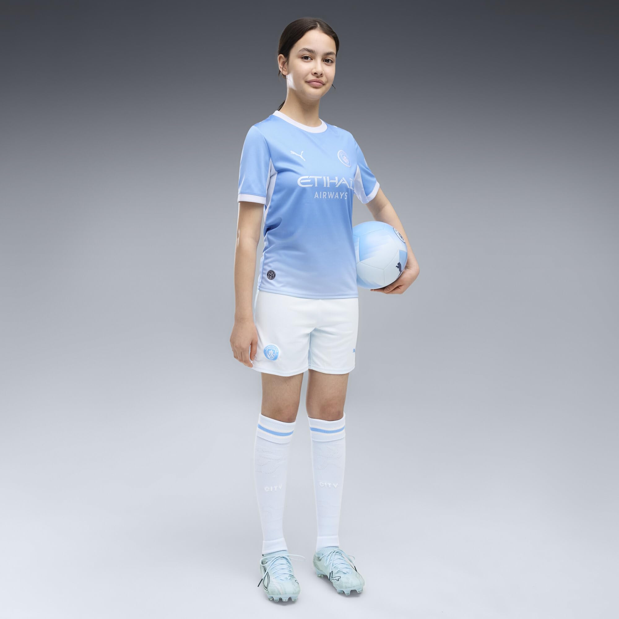 PUMA Short de Football Manchester City Enfant 2026/27