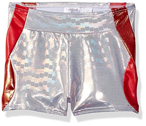 Short de gym fille Capezio Sunburst Snake XL idéal pour le club et les stages