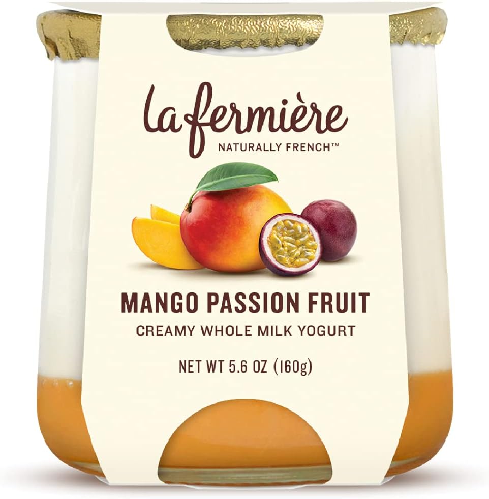 - Generic La Fermiere Mango Passion Fruit Yogurt (Pack of 6), 5.6 Ounce (Pack of 6)