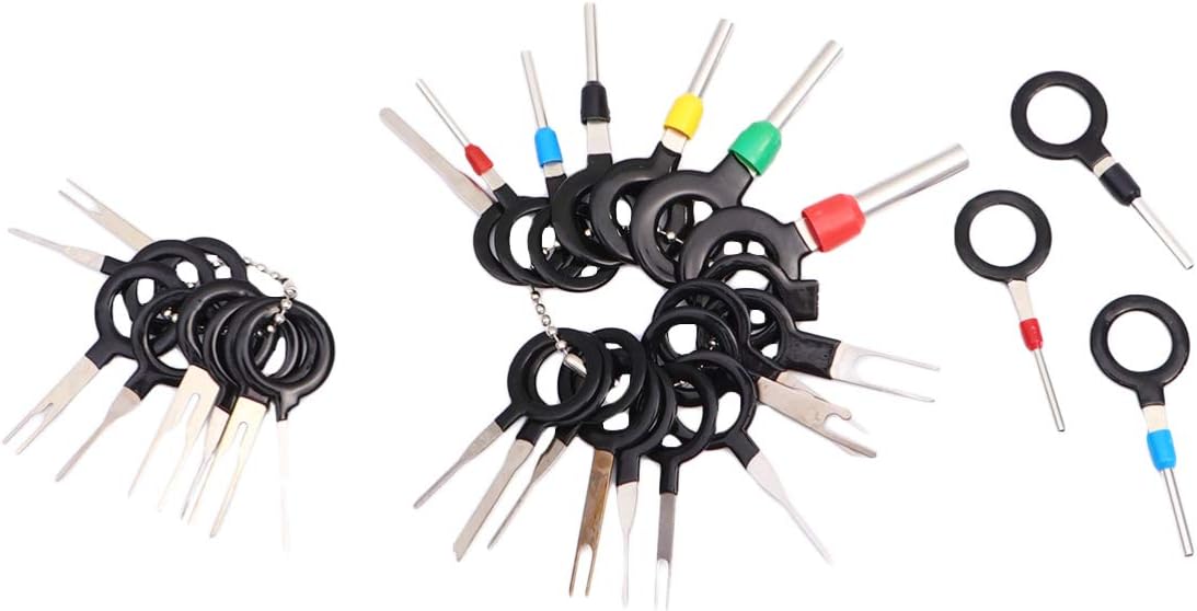 ZEMILA 29 Pieces Terminal Removal Tool Kit Wiring Connector Pin Release