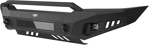 Miniatura 7 de Hooke Road Parachoques delantero Tacoma con placa deslizante y soportes de anillo en D para Toyota Tacoma 2ª generación 2005-2011