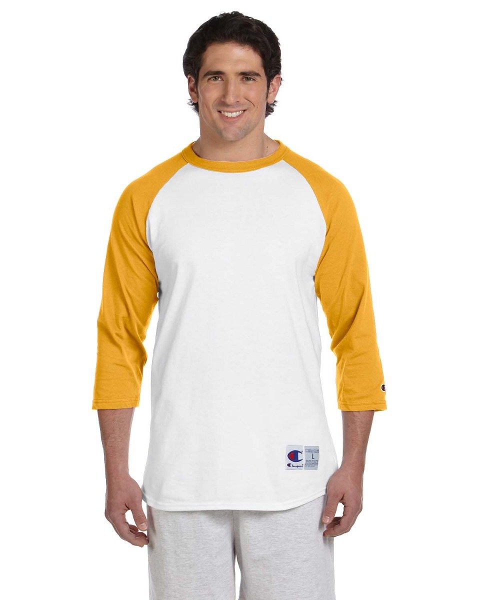 ChampionMens Raglan Baseball T-Shirt