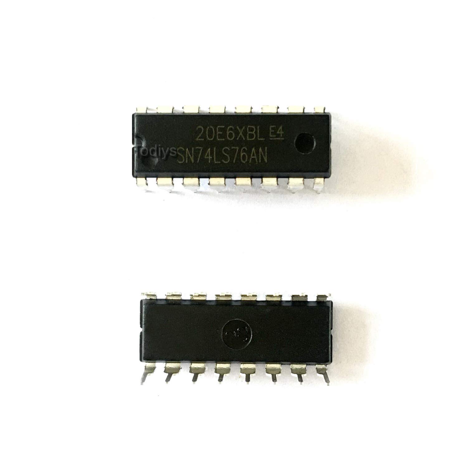 Todiys New 30Pcs for 74LS76 74LS76N SN74LS76 SN74LS76N SN74LS76AN HD74LS76AP DIP-16 Dual JK HD74LS76P Flip-Flop IC DM74LS76N