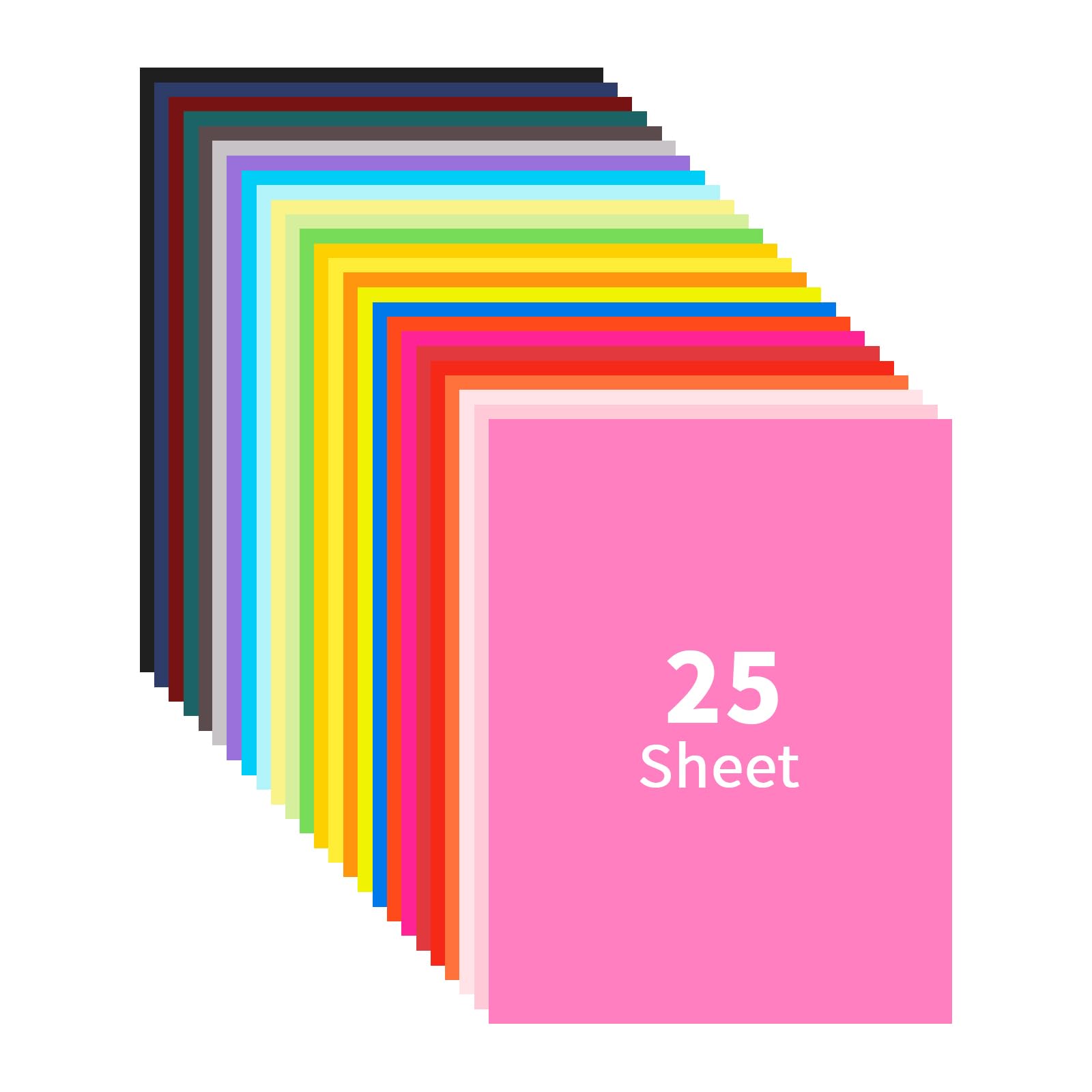 Snapklik.com : 25 Sheet Cardstock 85x11