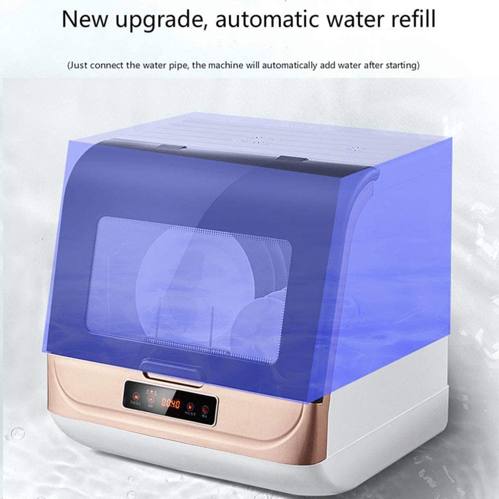 Lave-Vaisselle De Comptoir Automatique pour Lave-Vaisselle À Haute Pression Nettoyeur De Lave-Vaisselle Portable