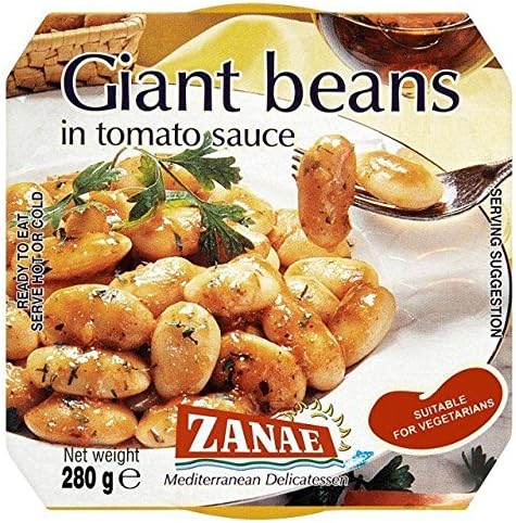 Zanae Butter Beans in Tomato & Onion Sauce 280g - Pack of 6