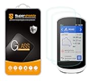 (2 Pack) Designed for Garmin Edge Explore 2 Tempered Glass Screen Protector, Anti Scratch, Bubble Free