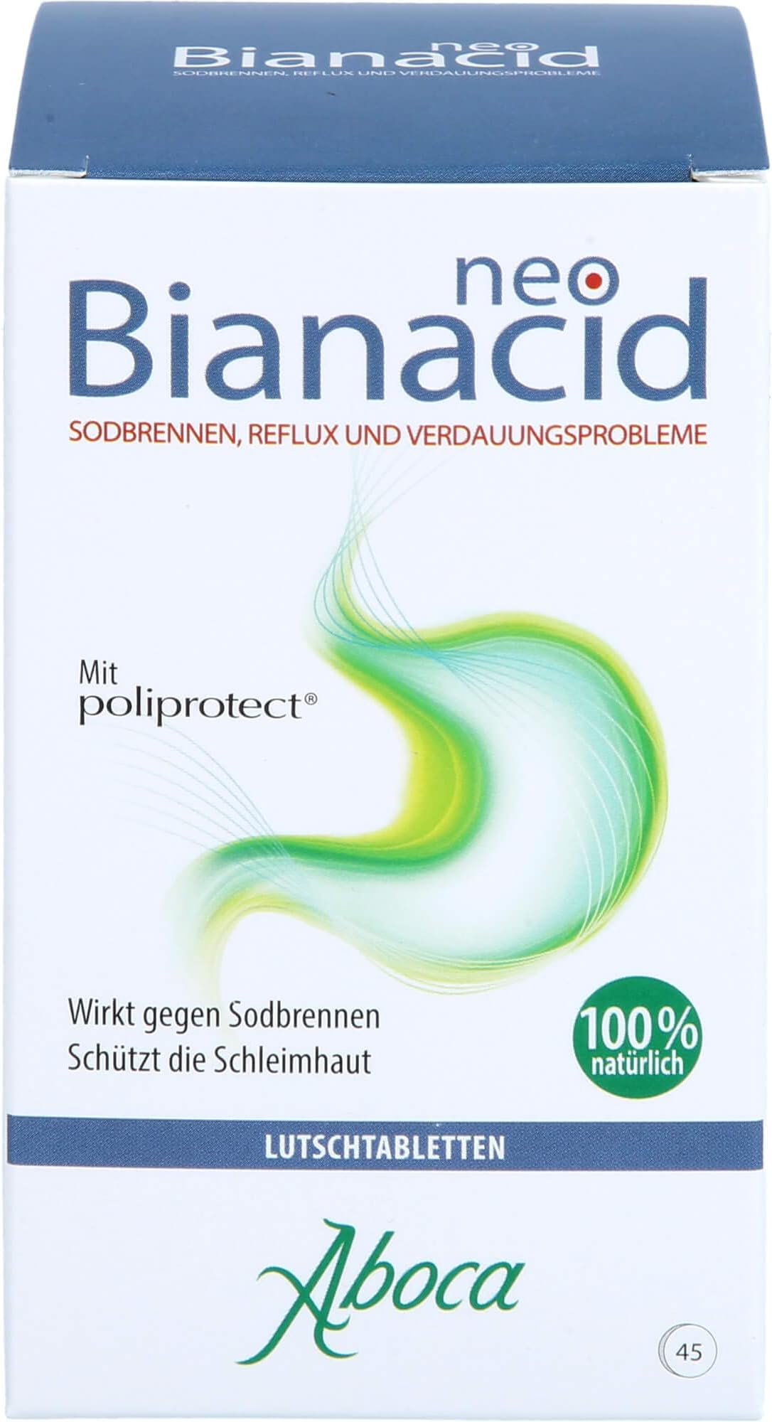 Aboca NeoBianacid Acidity and Reflux 45 Tablets