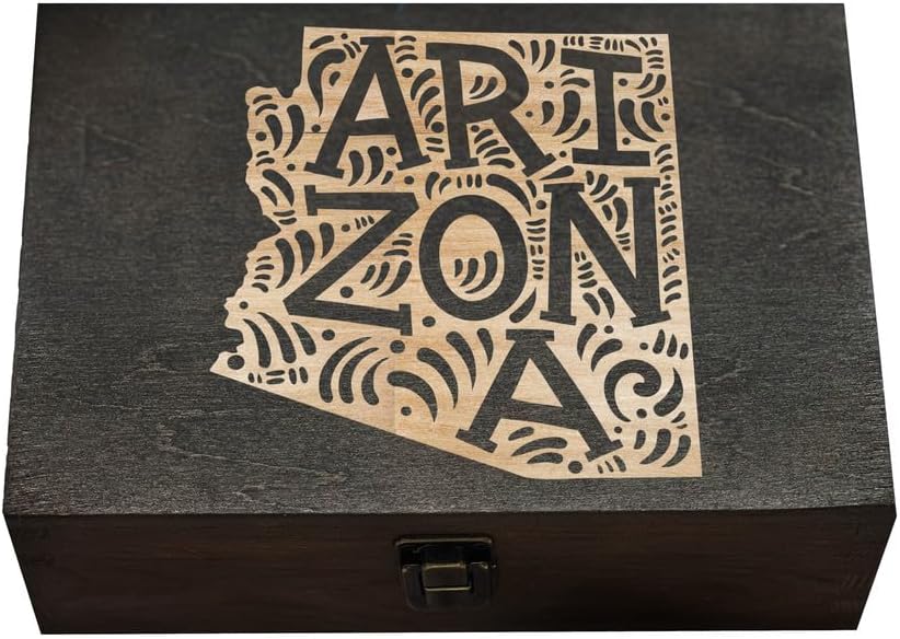 Texas-Themed Engraved Wooden Keepsake Box - Ideal Gift with Lone Star State Motif for Collectors