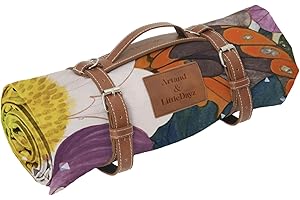 Foldable Picnic Blanket, Waterproof Bottom Keeps You Dry