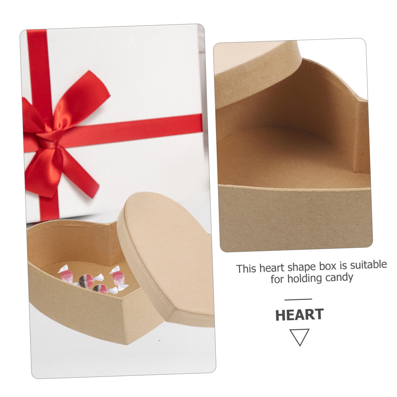 ハート型装飾ボックス 日本製 ハート型装飾ボックス 日本製
