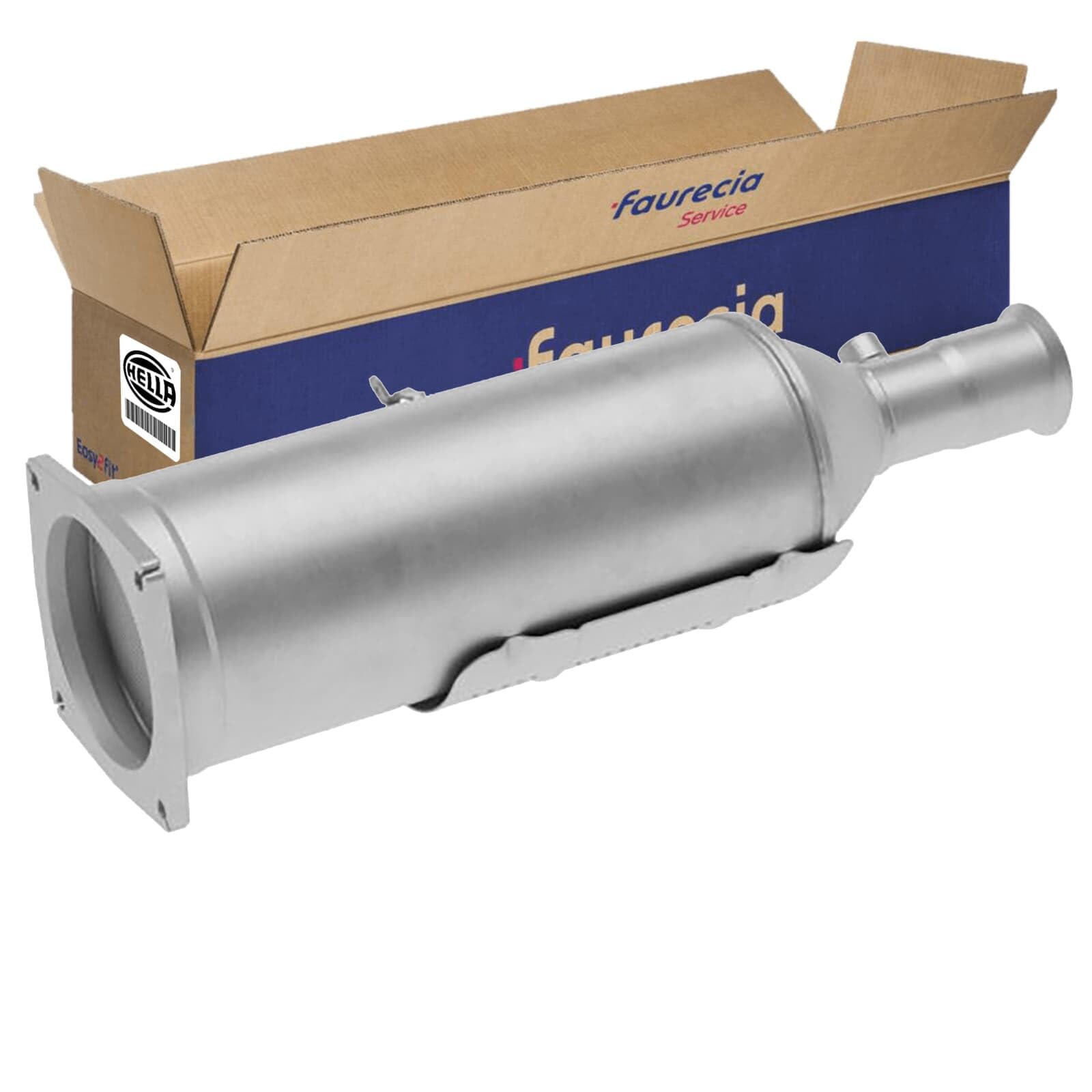 Hella 8LH 366 080-881 - Filtro de partículas diésel Easy2Fit Kit - Euro 4 - Juego de piezas - Carburo de silicio (para tráfico corto y largo)