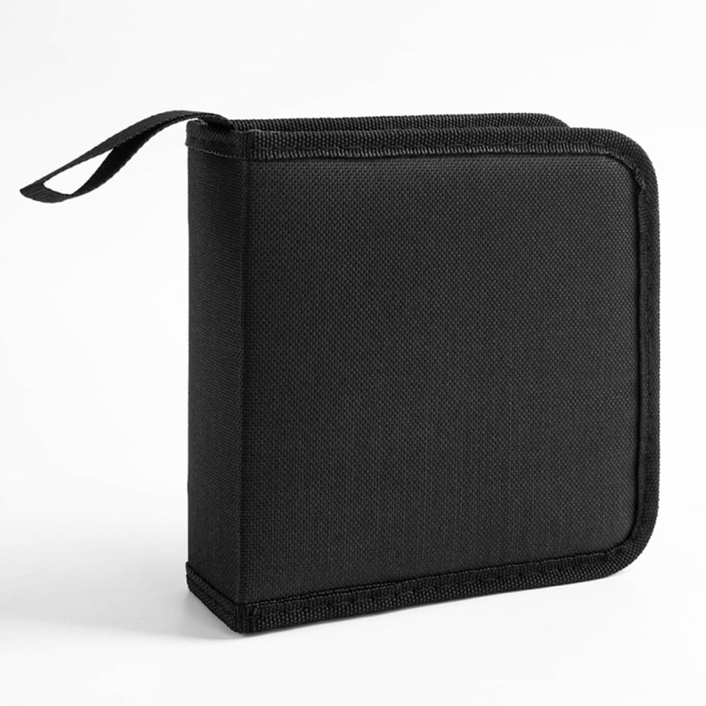 Sac de rangement pour CD de voiture en tissu Oxford avec 40 poches pour ranger vos CD en toute sécurité et organiser les amateurs de musique