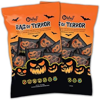 Chocolatey, Sprinkle Covered Pretzel Singles (2 Pack) | Allergy Friendly, Vegan Chocolate Halloween Candy | Dairy Free, Nut Free, Peanut Free, Gluten Free | No Whey Foods