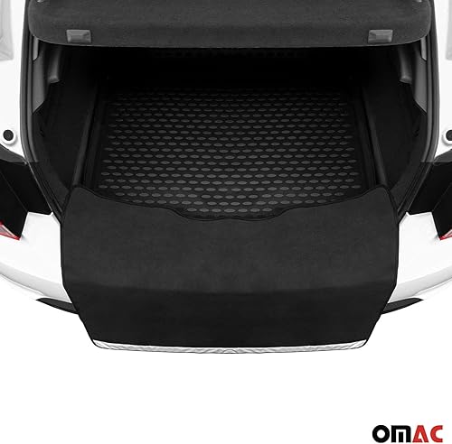 Miniatura 5 de OMAC Protector de parachoques trasero para maletero, tapete de carga para automóvil, SUV, impermeable, perro mascota