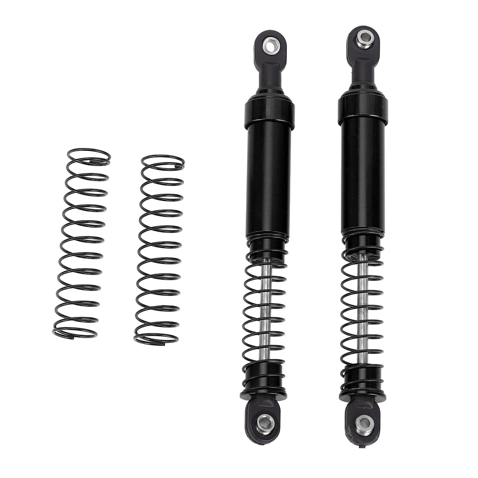Yosoo - Kit De 4 Amortisseurs RC En Aluminium - Double Ressort - 90 Mm - Pour Axial SCX10 D90 - Accessoires De Mise à Niveau