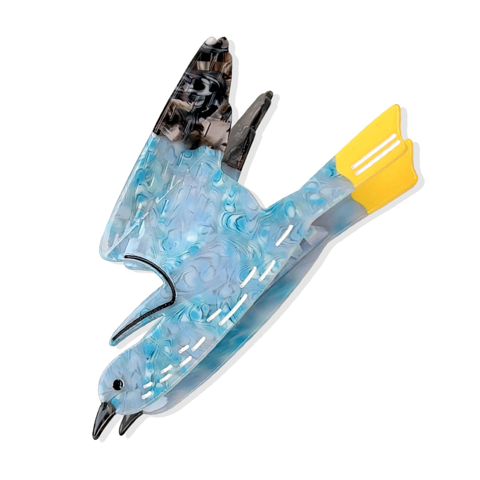 MICFENY Fashionable Cartoon Bird Hair AccessoriesFriendly Acetate Big Hair Clip For Daily Use School Event Hairstyling