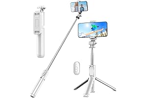 Extendable Phone Tripod Selfie Stick for iPhone 11 Pro Max