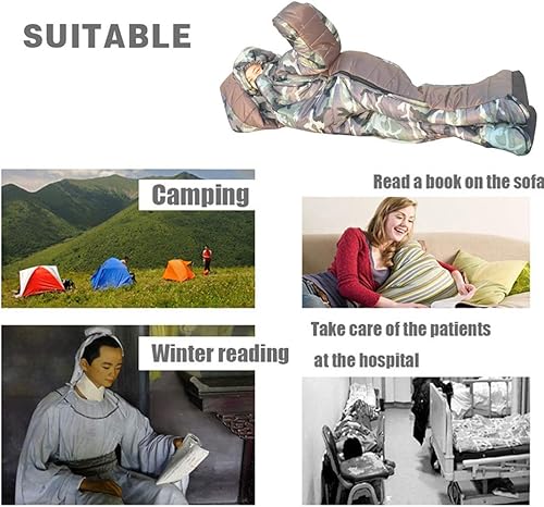 Miniatura 2 de Gaorui Saco de dormir de momia humanoide saco de dormir al aire libre camping saco de dormir invierno interior al aire libre portátil ultraligero