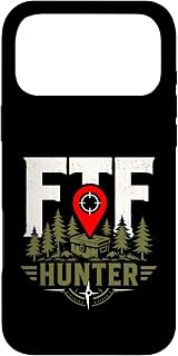 FTF Hunter First to Find Cache Seeker GPS Adventure Case for iPhone 17 Pro Max