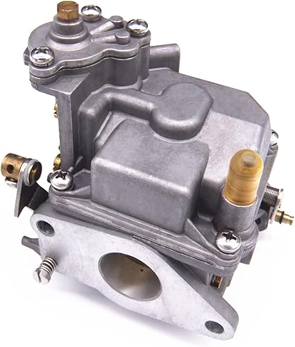 SouthMarine Motor de barco 66M-14301-12-00 66M-14301-10 66M-14301-11 Carburador Assy para Yamaha 4-Stroke 15hp F15 Motor fuera de borda, arranque