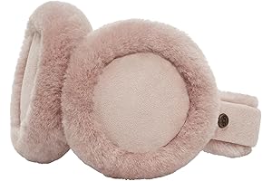 UGG174 Womens Wireless Sheepskin Earmuffs Bluetooth